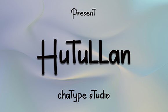 Hutullan Font Poster 1