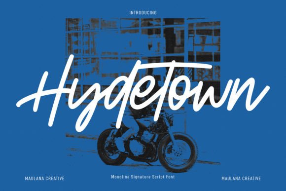 Hydetown Font Poster 1