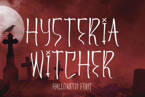 Hysteria Witcher Font Poster 1