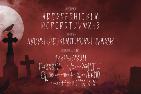 Hysteria Witcher Font Poster 13