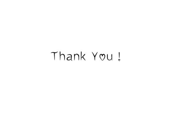 I Love You Font Poster 4