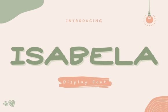 Isabela Font Poster 1