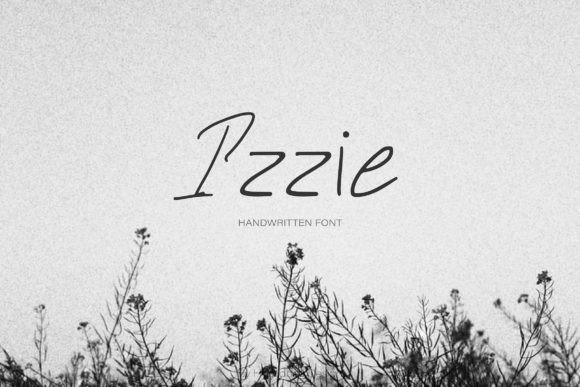 Izzie Font Poster 1