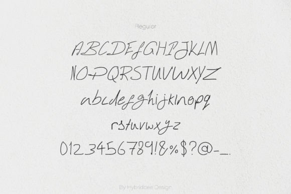 Izzie Font Poster 3