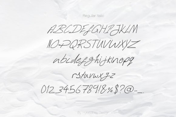 Izzie Font Poster 5