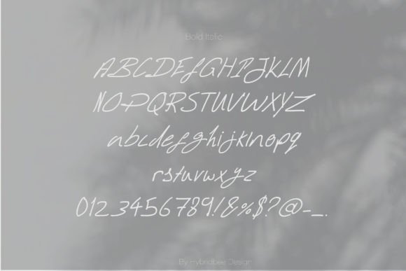Izzie Font Poster 9