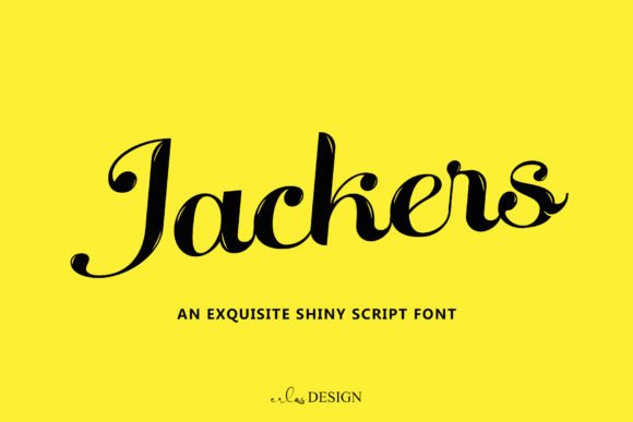 Jackers Font Poster 1