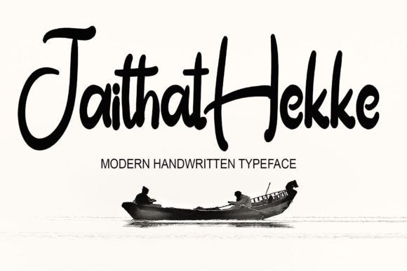 Jaithat Hekke Font Poster 1