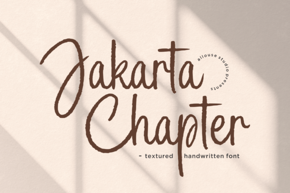 Jakarta Chapter Font Poster 1