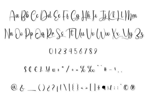 January Font Poster 3