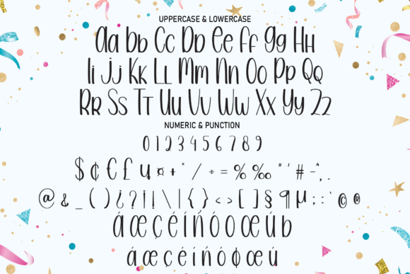 January Holiday Font Poster 6