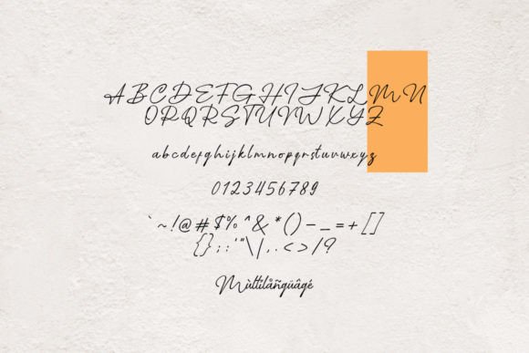 January Shine Font Poster 8