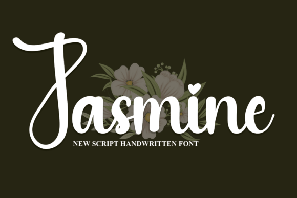 Jasmine Font Poster 1