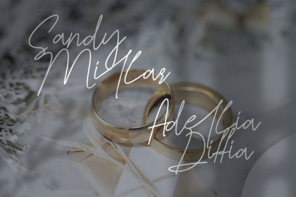 Jelitta Signature Font Poster 5
