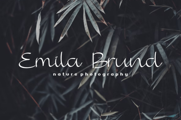 Jenivers Font Poster 3