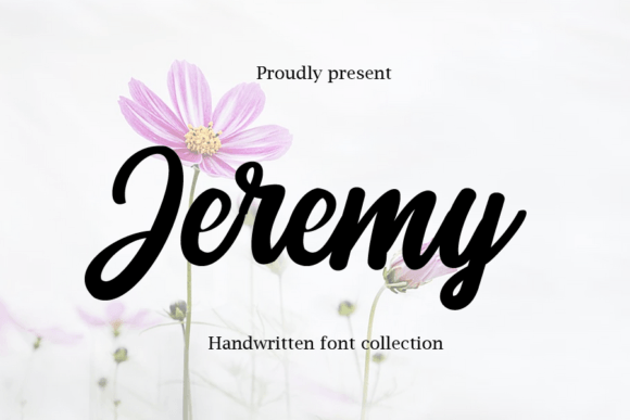 Jeremy Font Poster 1