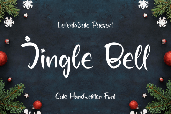 Jingle Bell Font Jingle Bell Font Poster 1