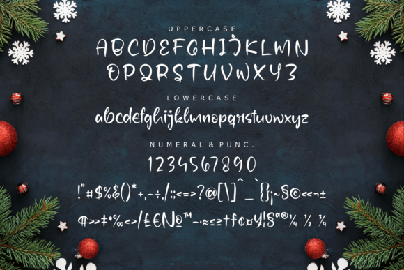 Jingle Bell Font Poster 13