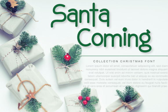 Jingle Christmas Font Poster 4