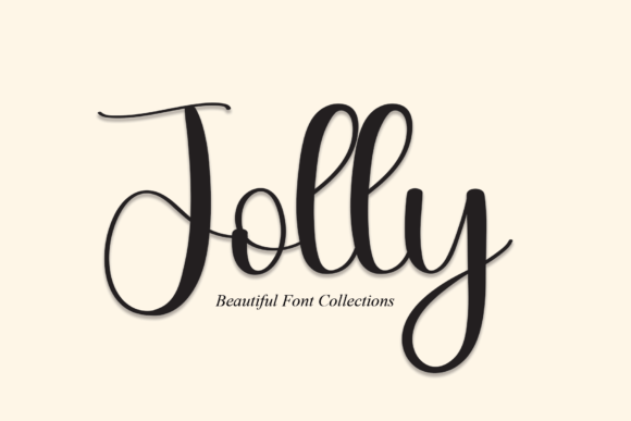 Jolly Font Poster 1