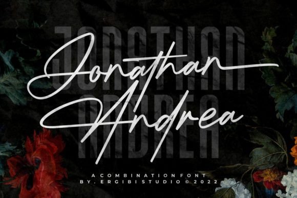 Jonathan Andrea Font Poster 1