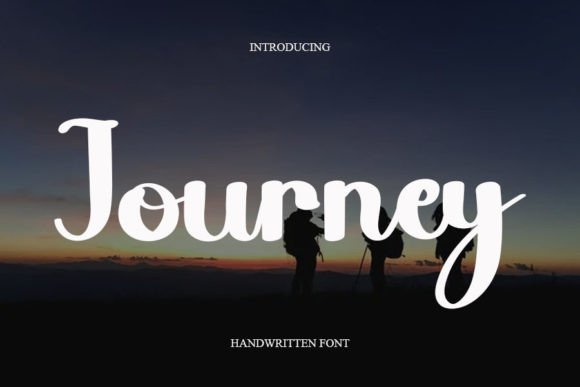 Journey Font Poster 1