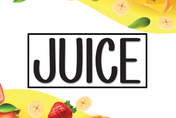 Juice Font Poster 1