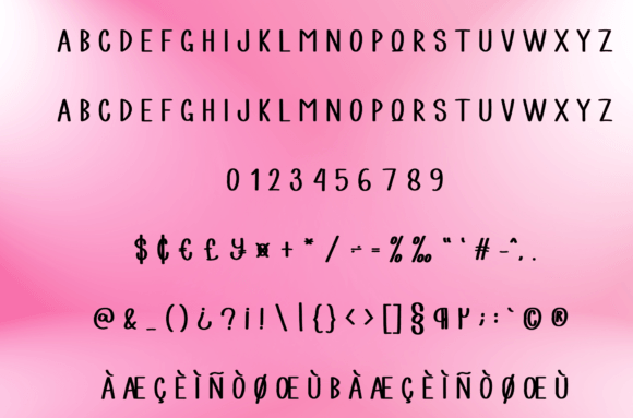 Juice Font Poster 6
