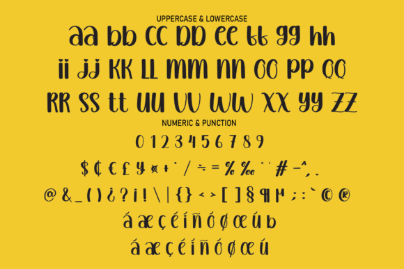 Juice Mango Font Poster 7