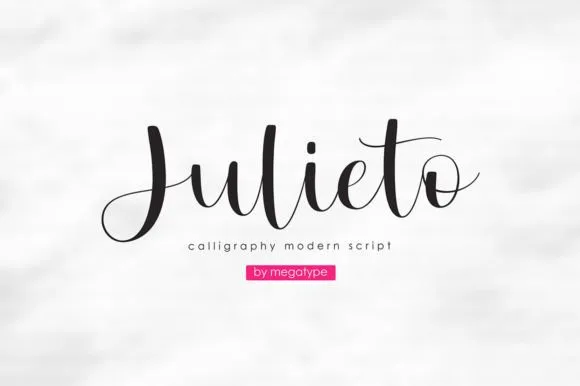 Julieto Font Julieto Font Poster 1