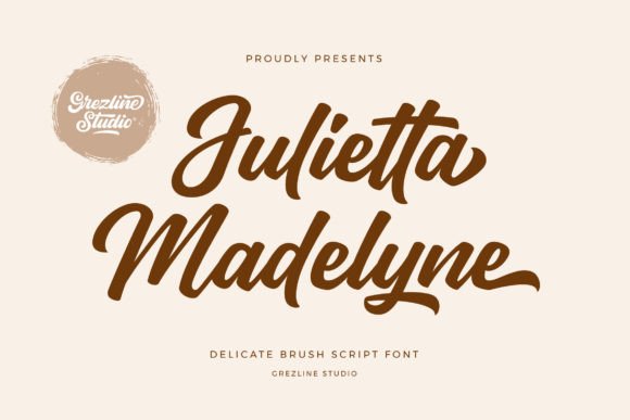 Julietta Madelyne Font Poster 1