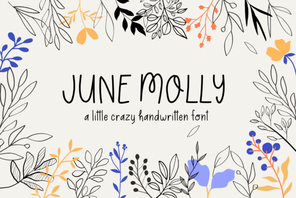 June Molly Font Poster 1