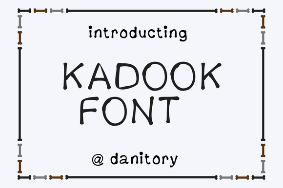 Kadook Font