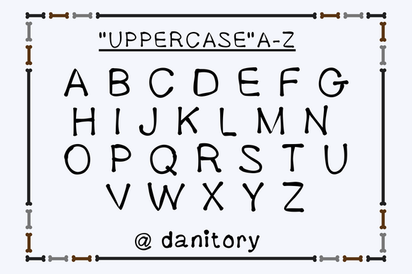 Kadook Font Poster 2