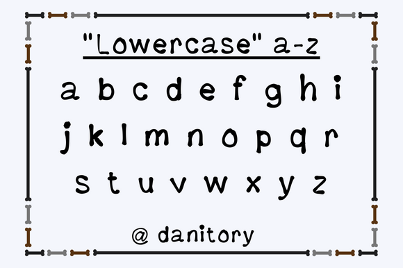 Kadook Font Poster 3