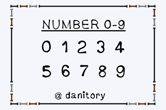 Kadook Font Poster 4
