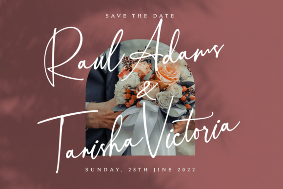 Kaitlyn Font Poster 4