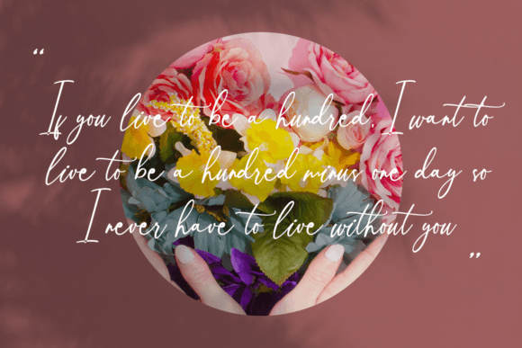 Kaitlyn Font Poster 5