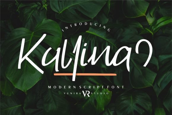 Kallina Font Poster 1