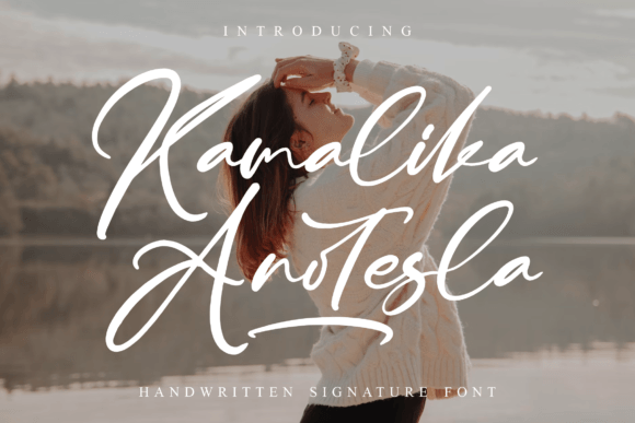 Kamalika Anotesla Font Poster 1