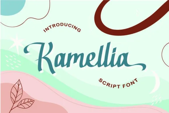 Kamellia Font Kamellia Font Poster 1