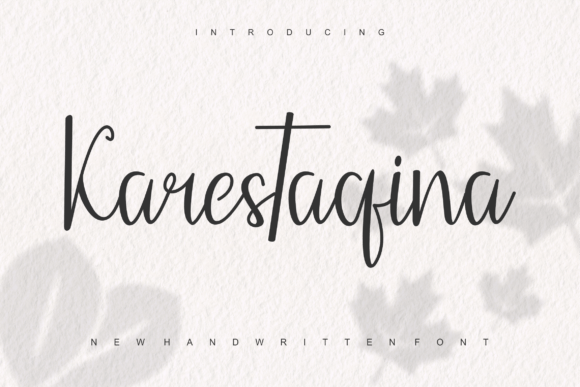 Karestaqina Font Poster 1