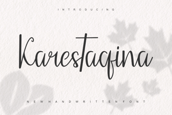Karestaqina Font Karestaqina Font Poster 1