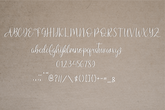 Karestaqina Font Poster 5
