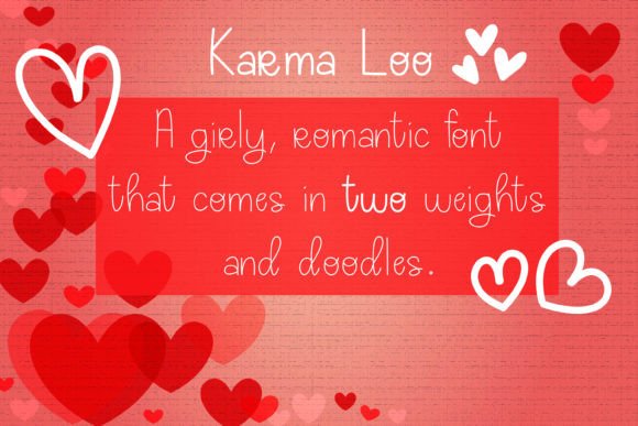 Karma Loo Font Poster 1