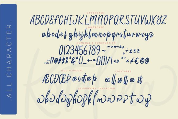 Kataluna Font Poster 6