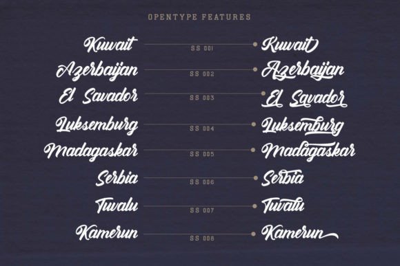 Kathopis Font Poster 9