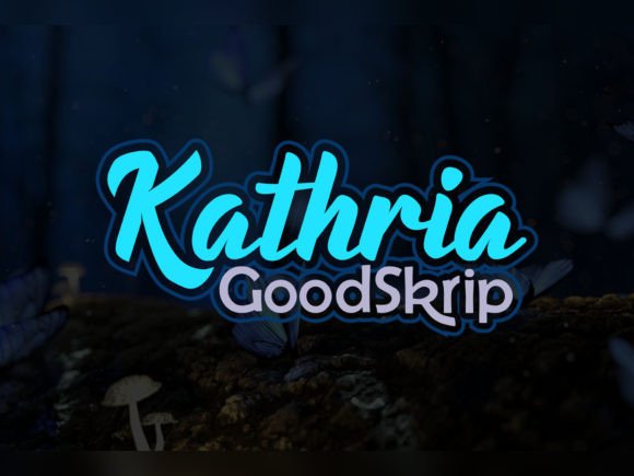 Kathria Font Poster 1