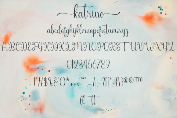 Katrine Font Poster 6