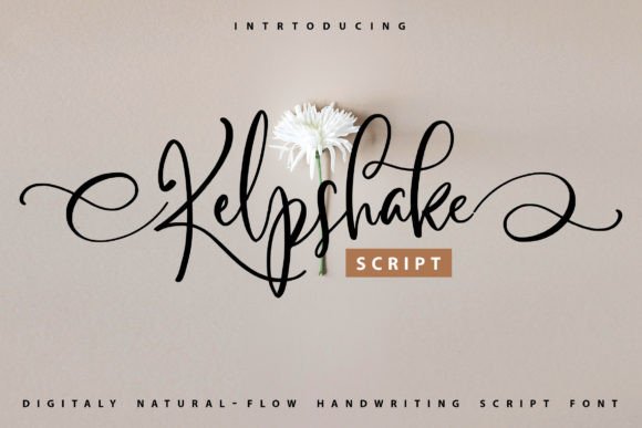 Kelpshake Font Poster 1